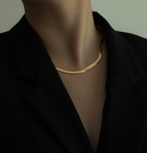 Collier Fin Acier Inoxydable Pendentif