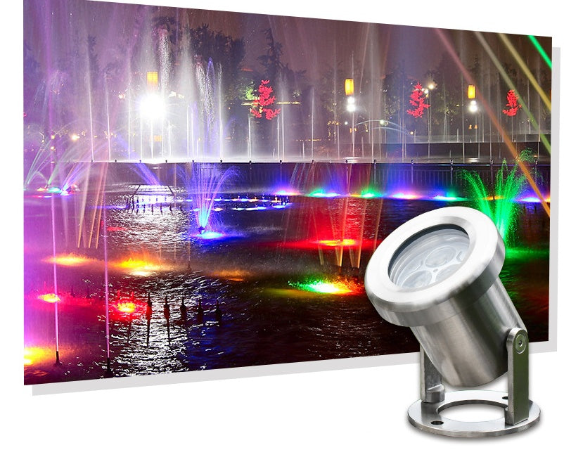 LED underwater- spotlights