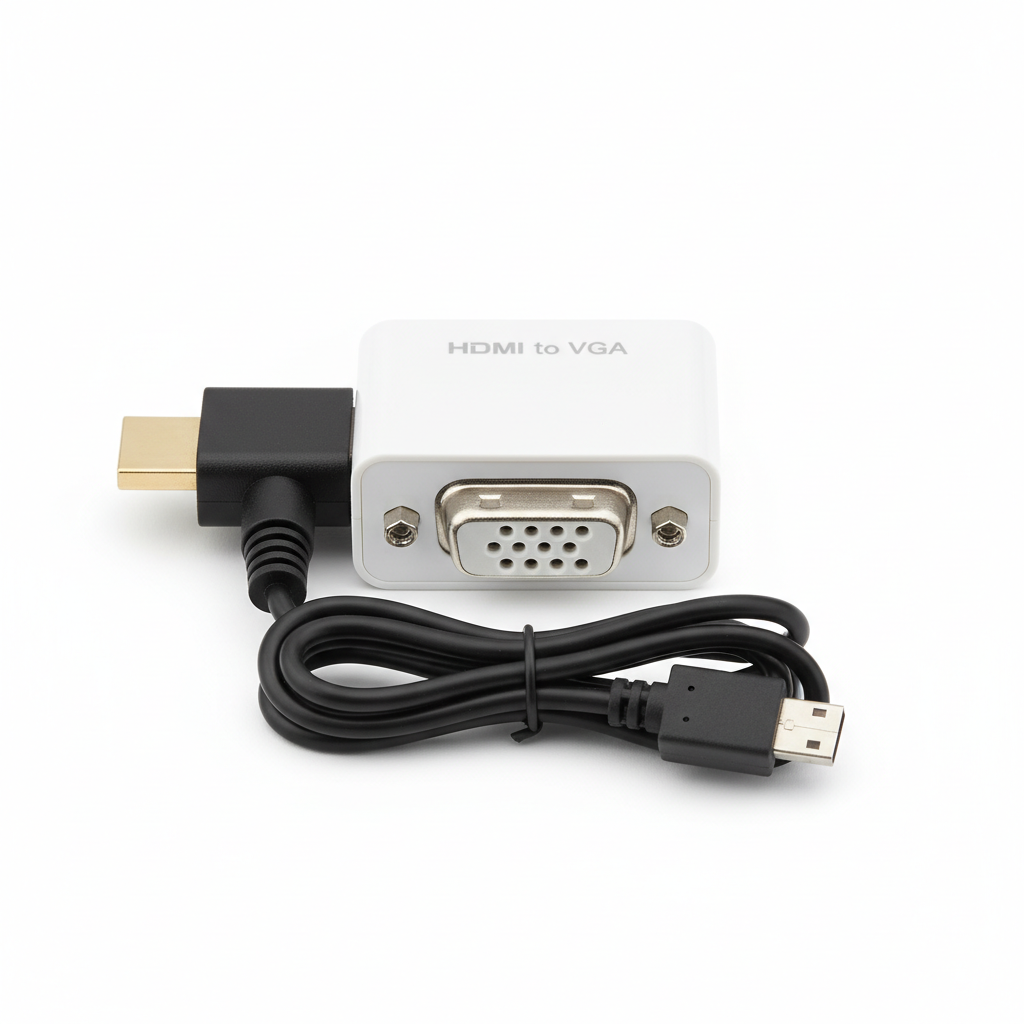 Adaptateur HDMI vers VGA pour TV