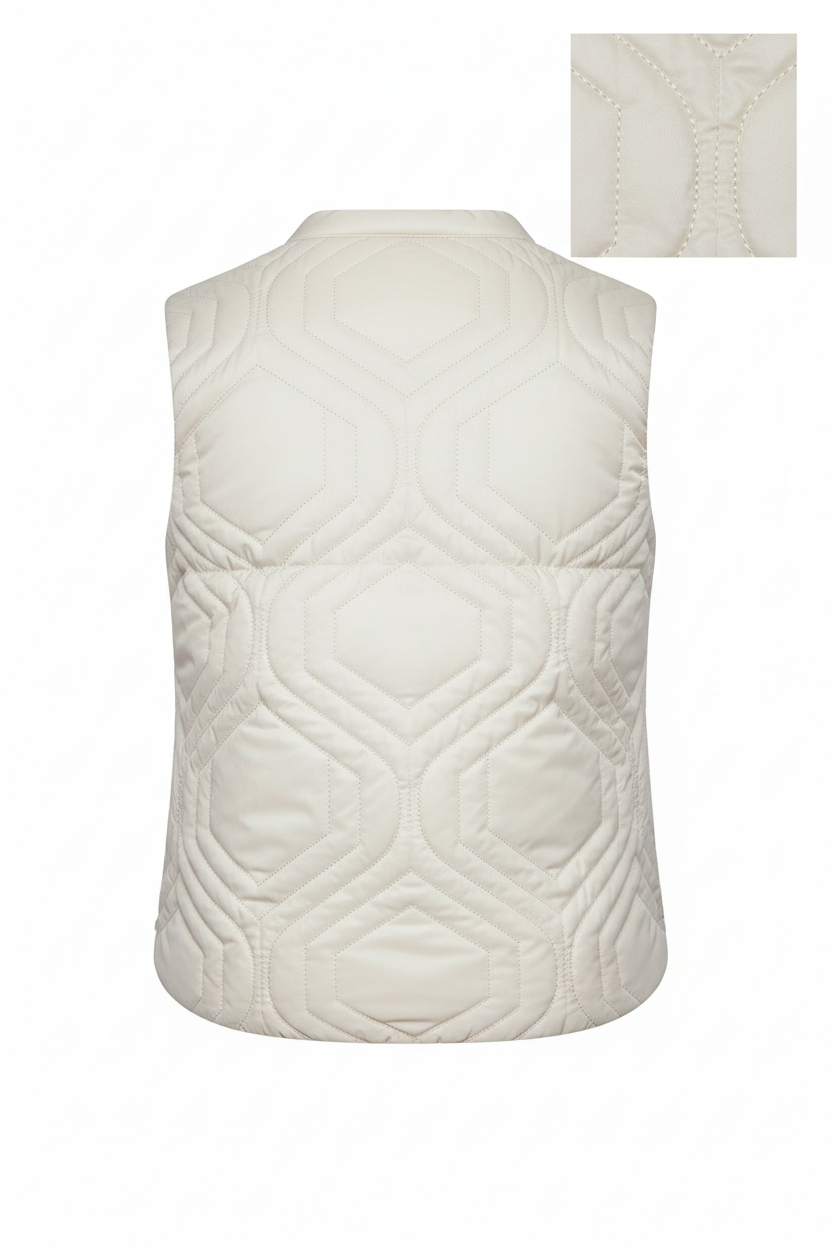 Gilet Sans Manches Femme Matelassé – Zipé Mi-Saison
