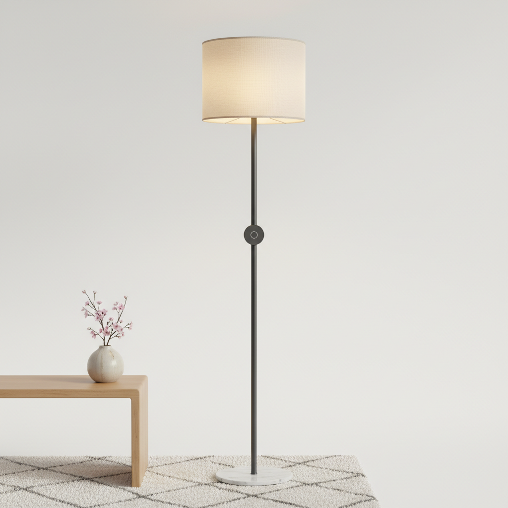 Lampe LED sur pied salon dimmable