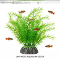 Plante artificielle aquarium mousse de Java 15 cm
