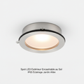 Spot LED extérieur encastrable au sol IP65