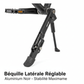 Béquille latérale vélo réglable