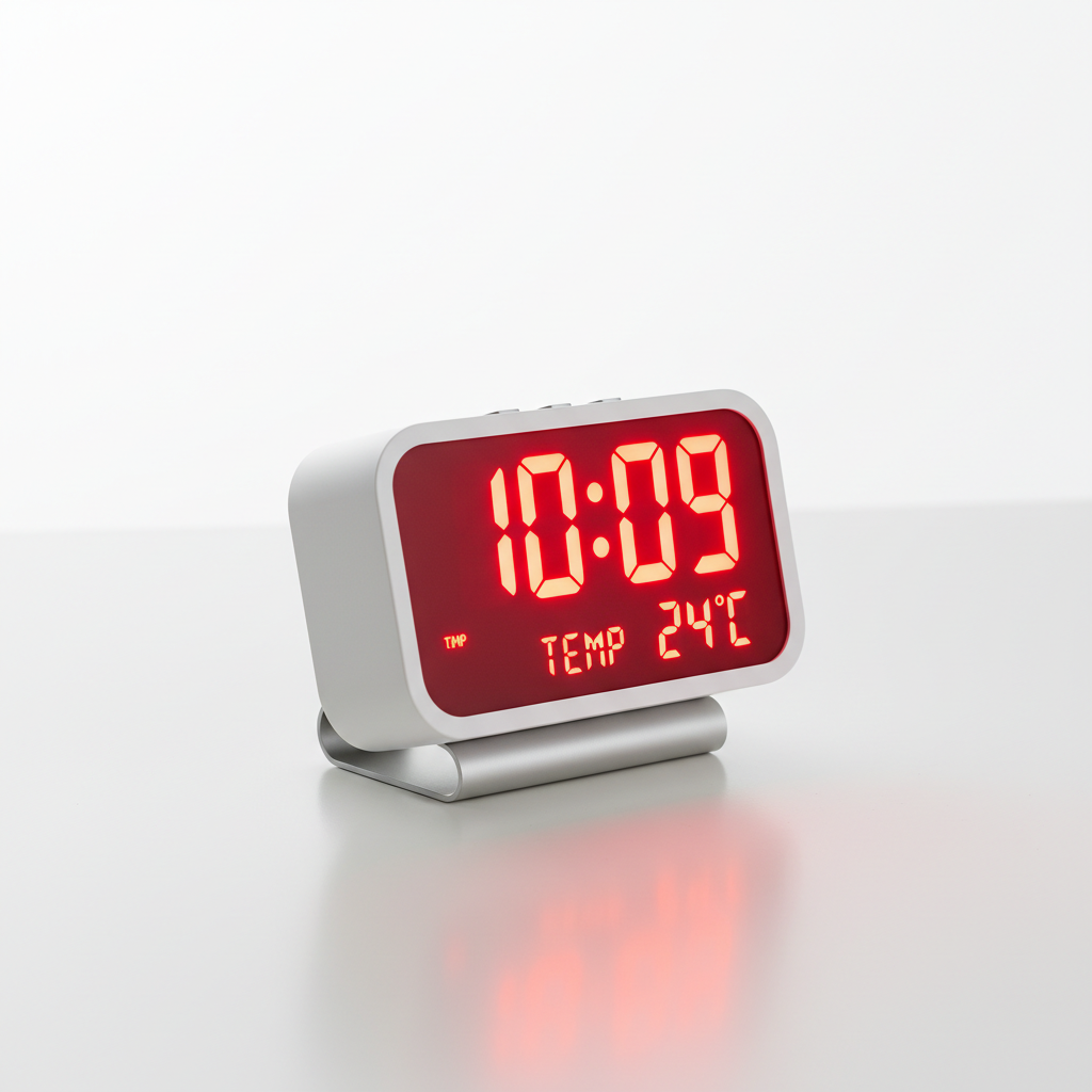 Horloge LED digitale de bureau