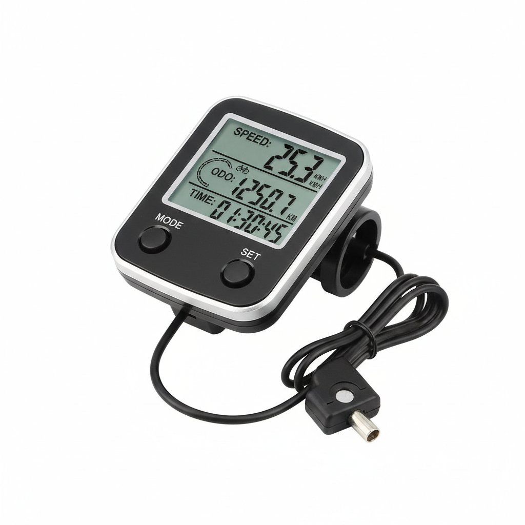 Compteur vélo filaire multifonction
