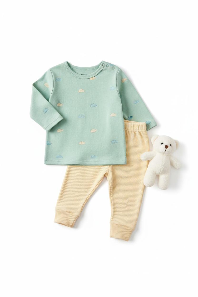 Ensemble bébé 2 pièces en coton