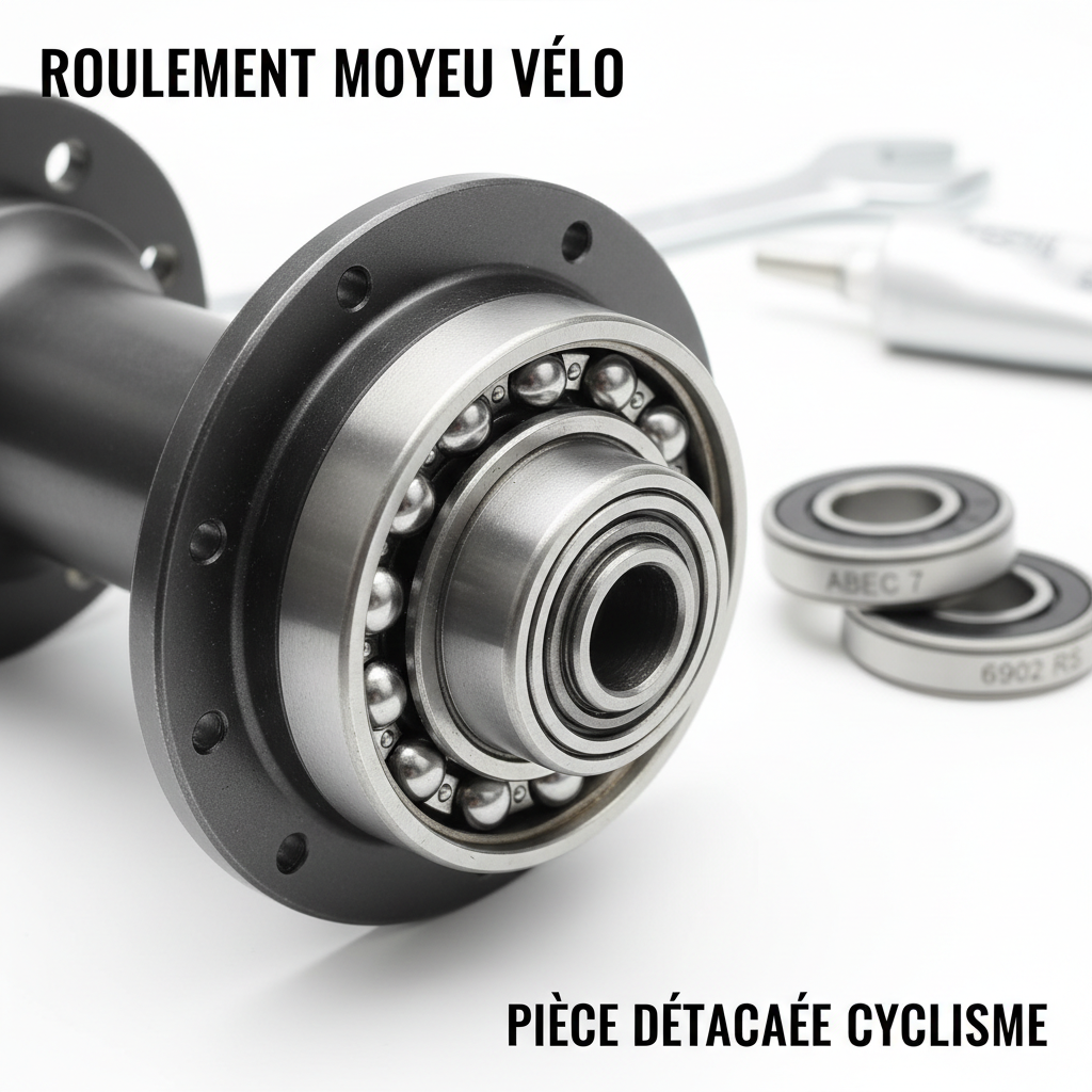 Roulement de moyeu de roue vélo