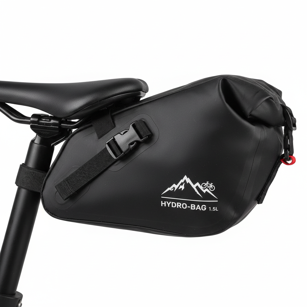 Sacoche de selle vélo étanche 1.5L