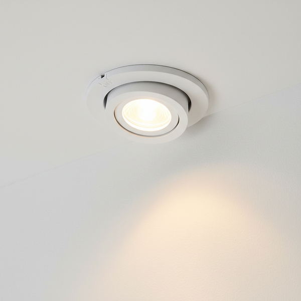 Spot LED encastrable orientable 5W blanc chaud