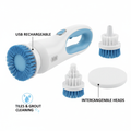 Brosse de nettoyage rotative électrique pour cuisine