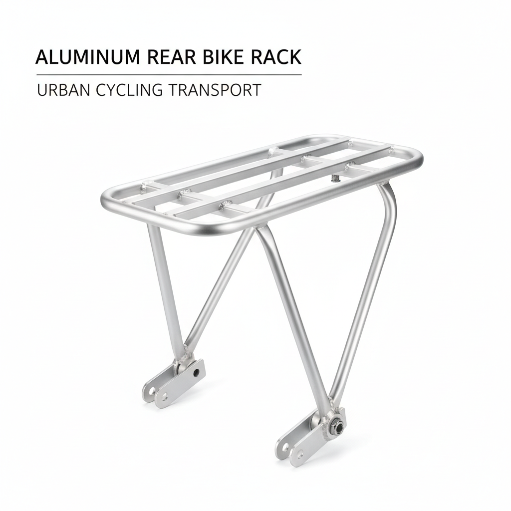 Porte-bagages vélo arrière aluminium