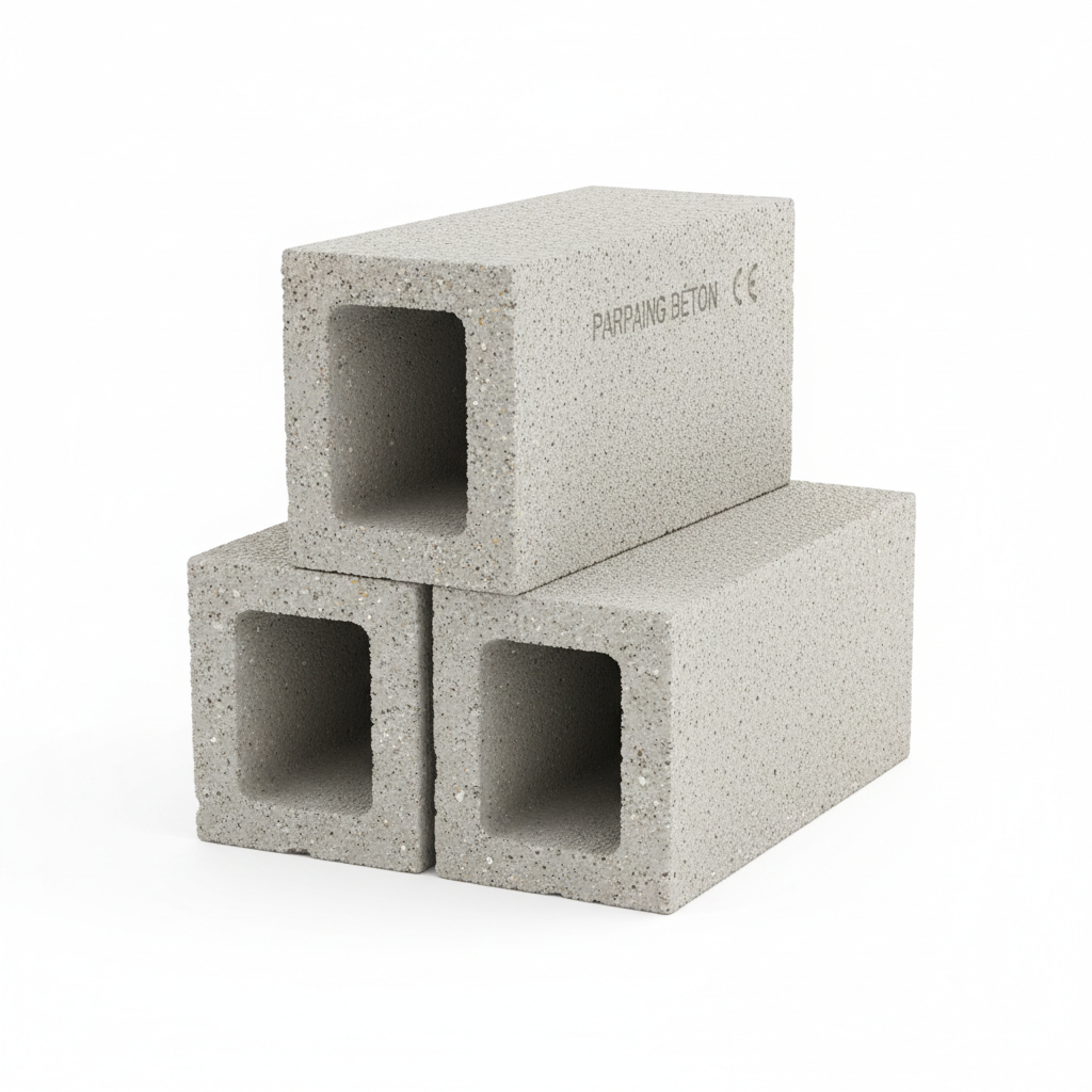 Parpaing béton creux