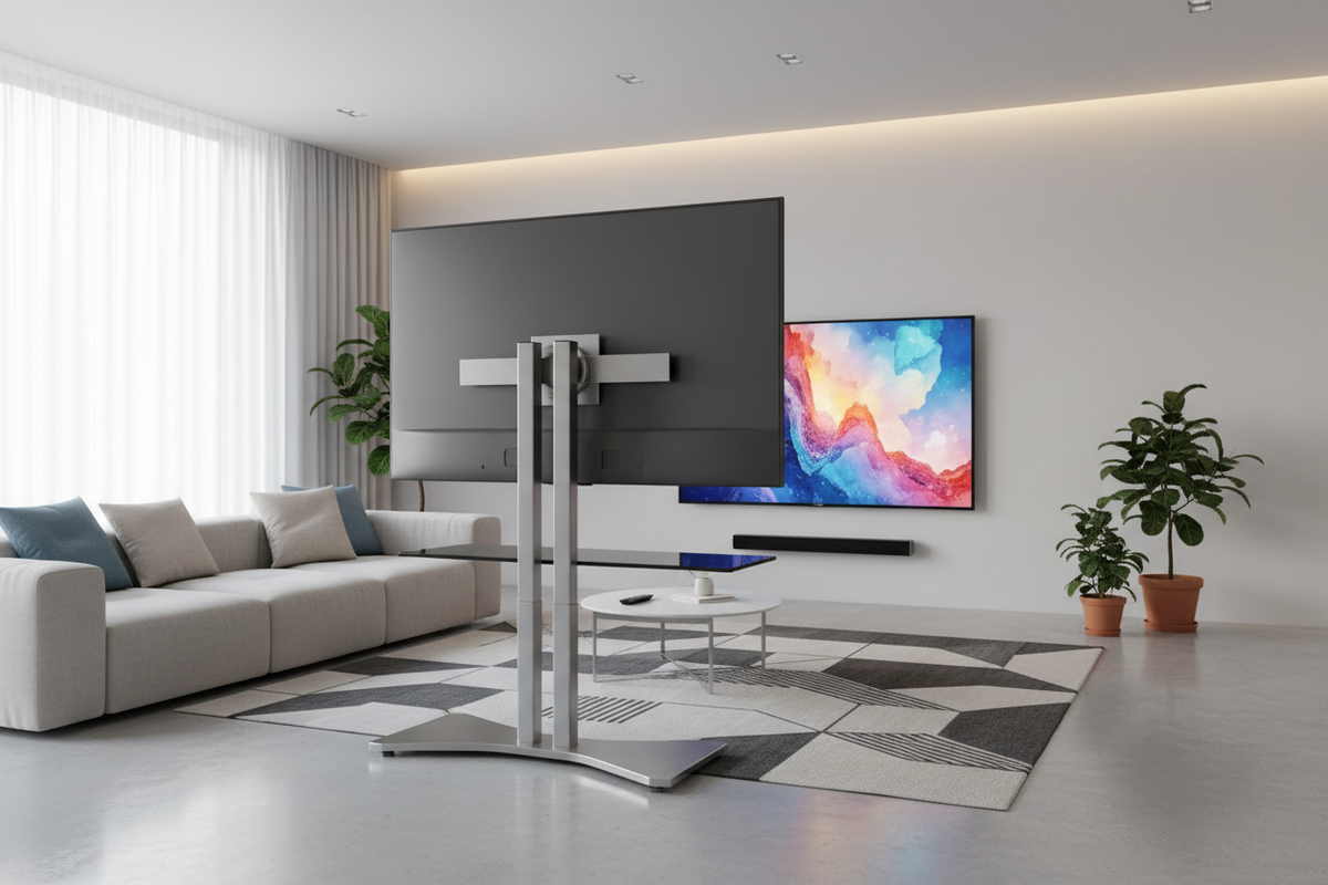 Support de table pour TV réglable