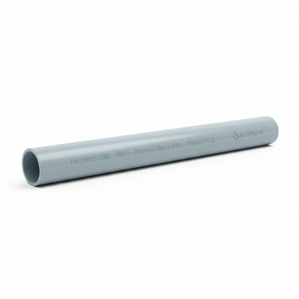 Tuyau PVC rigide pression 32mm