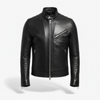 Veste Cuir Noire