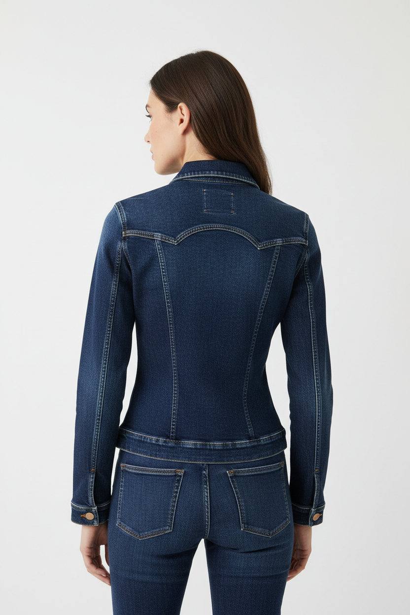 Veste en Jean Femme Cintrée